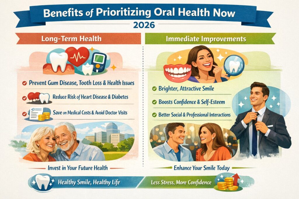 Benefits of Prioritizing Oral Health Now